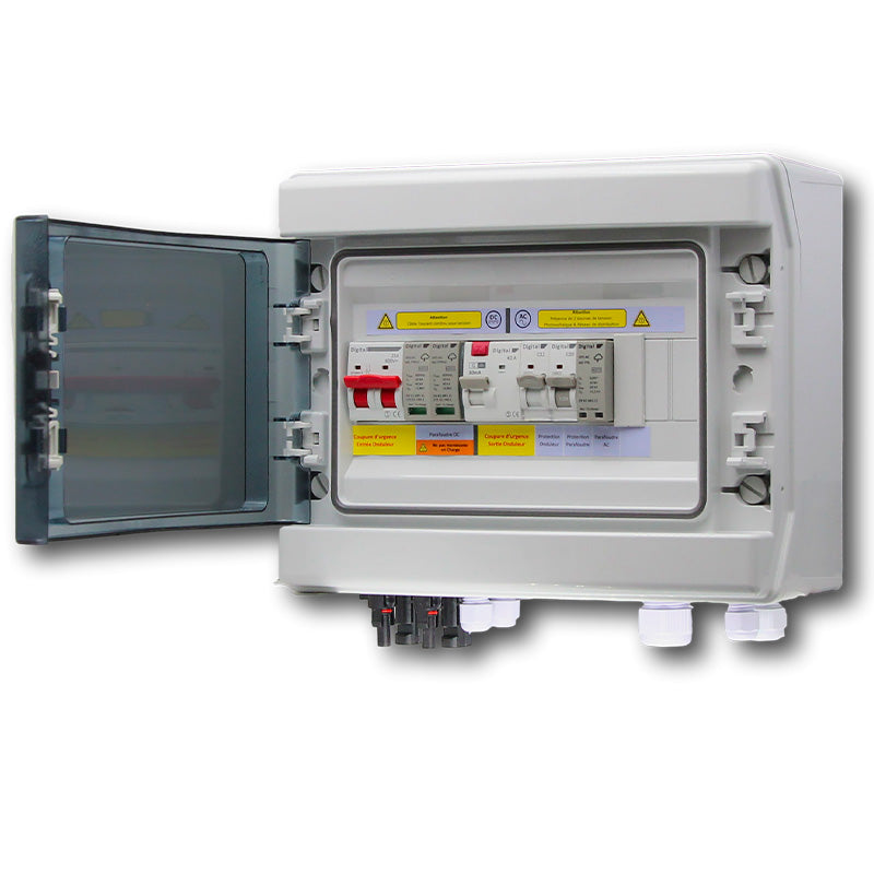 MCPV 1T(2E/1S 600Vdc 40A PF 3kW) - Mono Coffret AC/DC