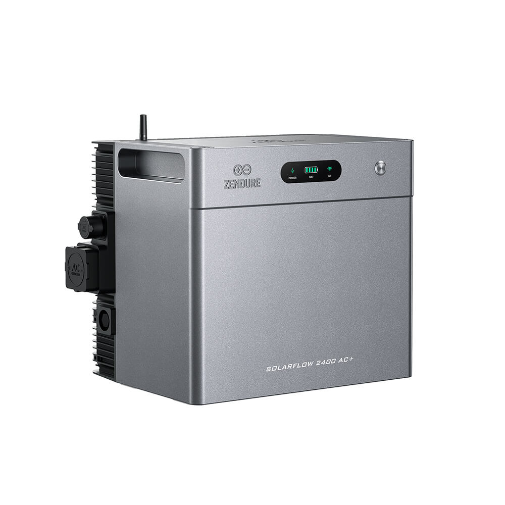 Zendure SolarFlow 2400 AC+ – Stockage solaire 2 400 W / 2,4 kWh