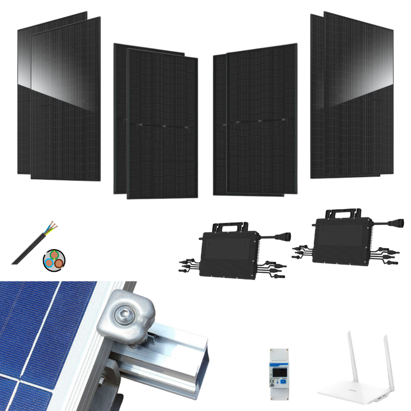 Kit Solaire 4 kVA – Micro-onduleur Hoymiles | Autoconsommation La Réunion
