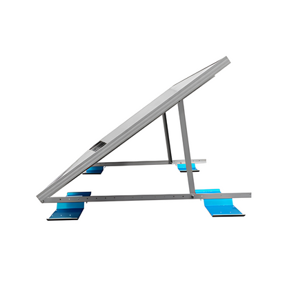 Système de montage ballasté pour panneaux solaires sur toits plats & jardins