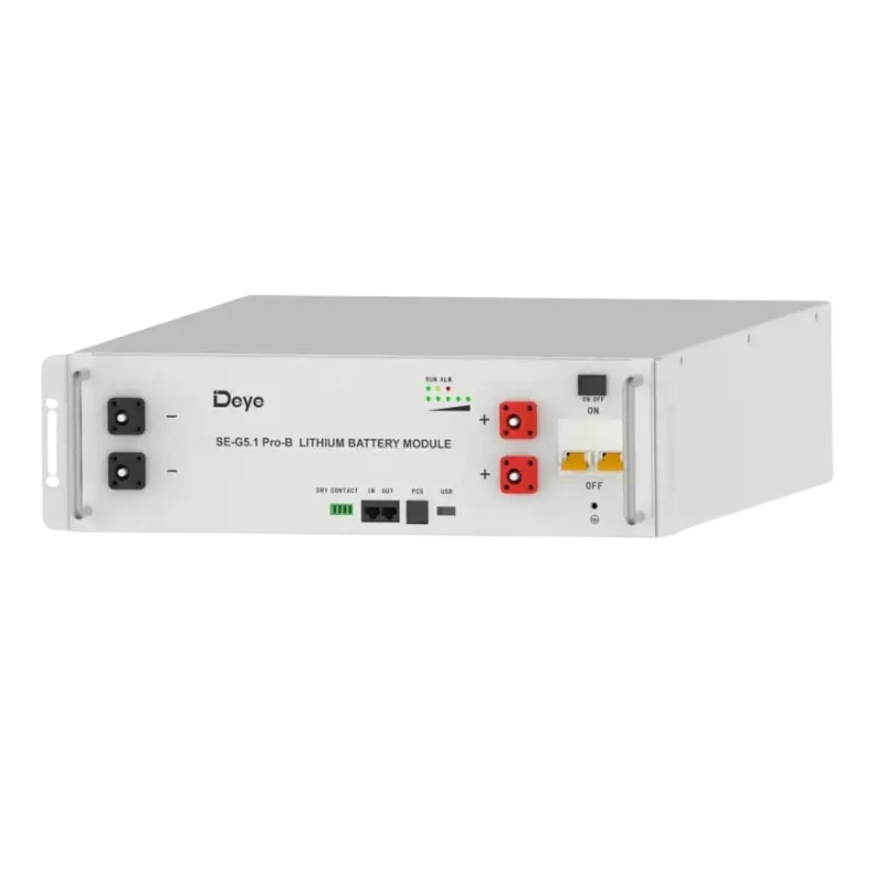 Deye SE-G5.1 PRO-B 5.12KWH - 48V - Batterie Lithium