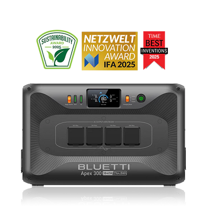 BLUETTI Apex 300 | Station d'alimentation 2 764,8 Wh – 3 840 W