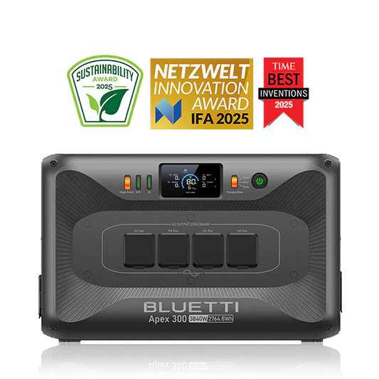 BLUETTI Apex 300 | Station d'alimentation 2 764,8 Wh – 3 840 W