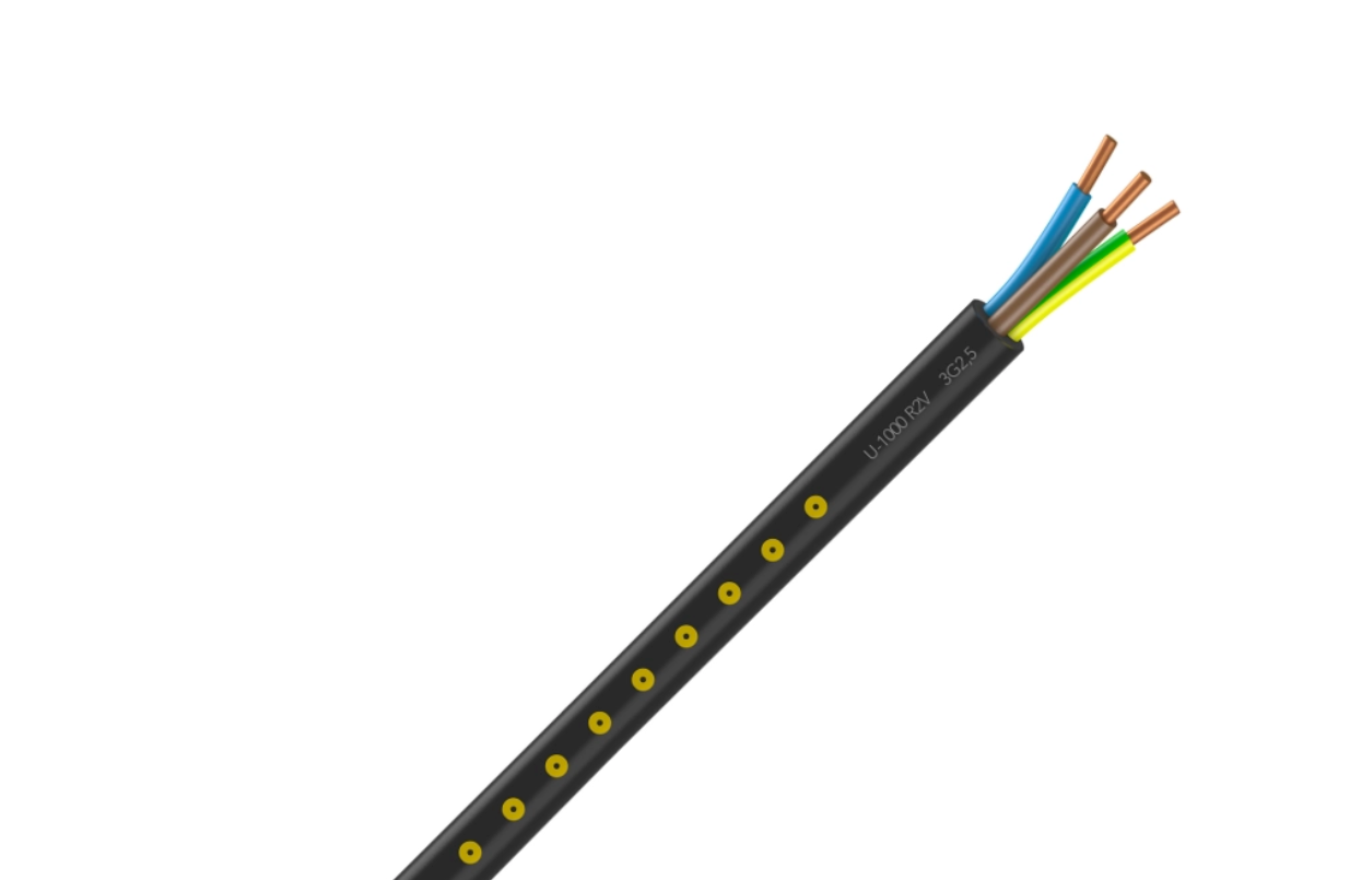 Câble électrique 3 G 2.5 mm² u1000r2v