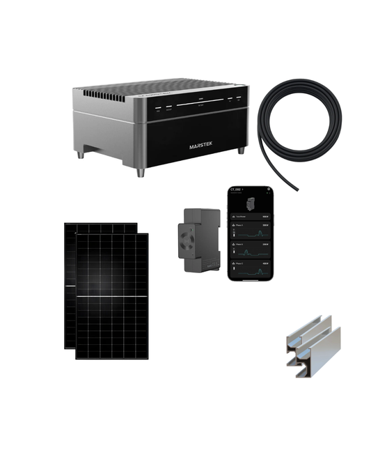 Kit Solaire Plug & Play Venus A – 2 Panneaux | Autoconsommation avec Batterie