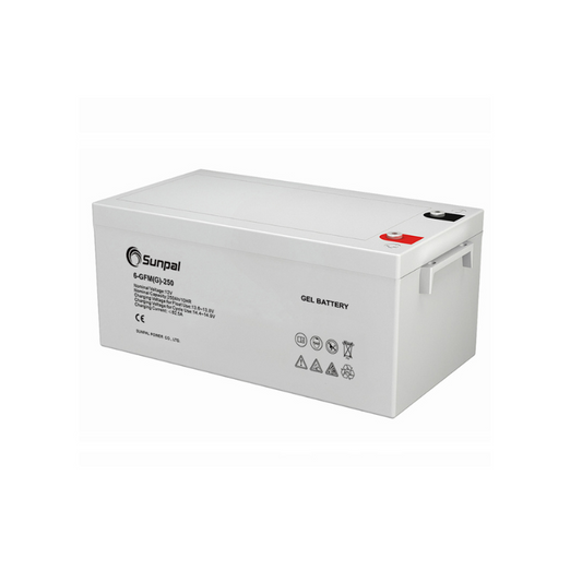 Sunpal 12V 250Ah Batterie Gel