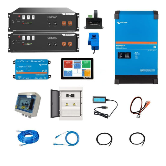 Kit Solaire - Énergie Autonome 48V - 5kVA Victron & 7,1kWh Pylontech
