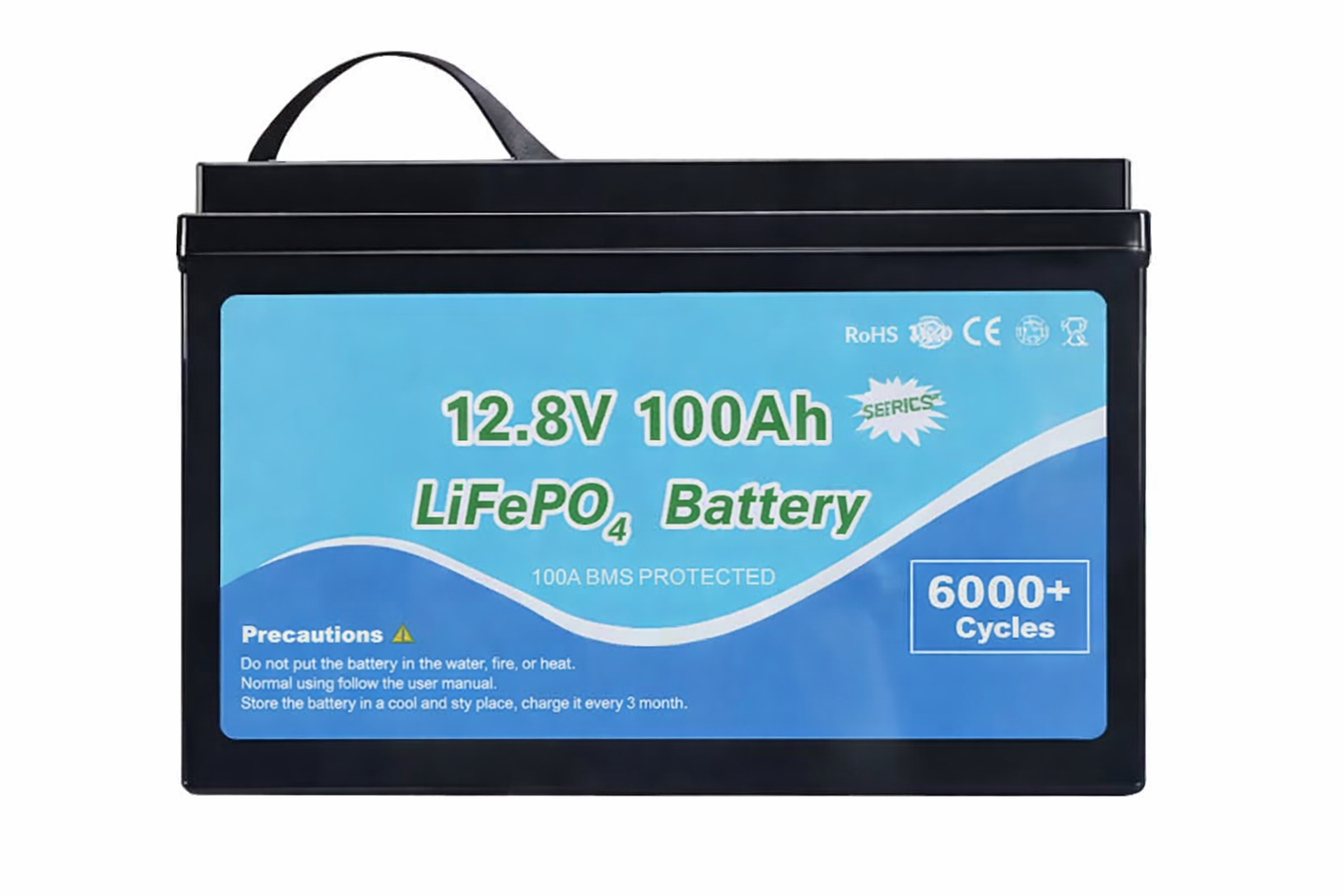 Batterie Lithium Sunpal 12V 100Ah (1200W)